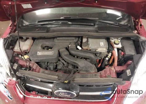 2017 Ford C-Max Hybrid Titanium from USA, damaged, VIN 1FADP5DUXHL117141